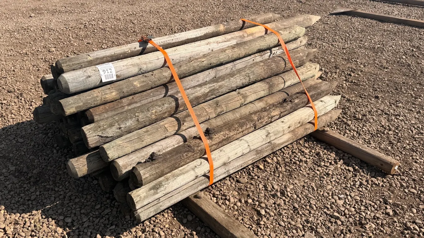 Assorted Qty of Fence Posts