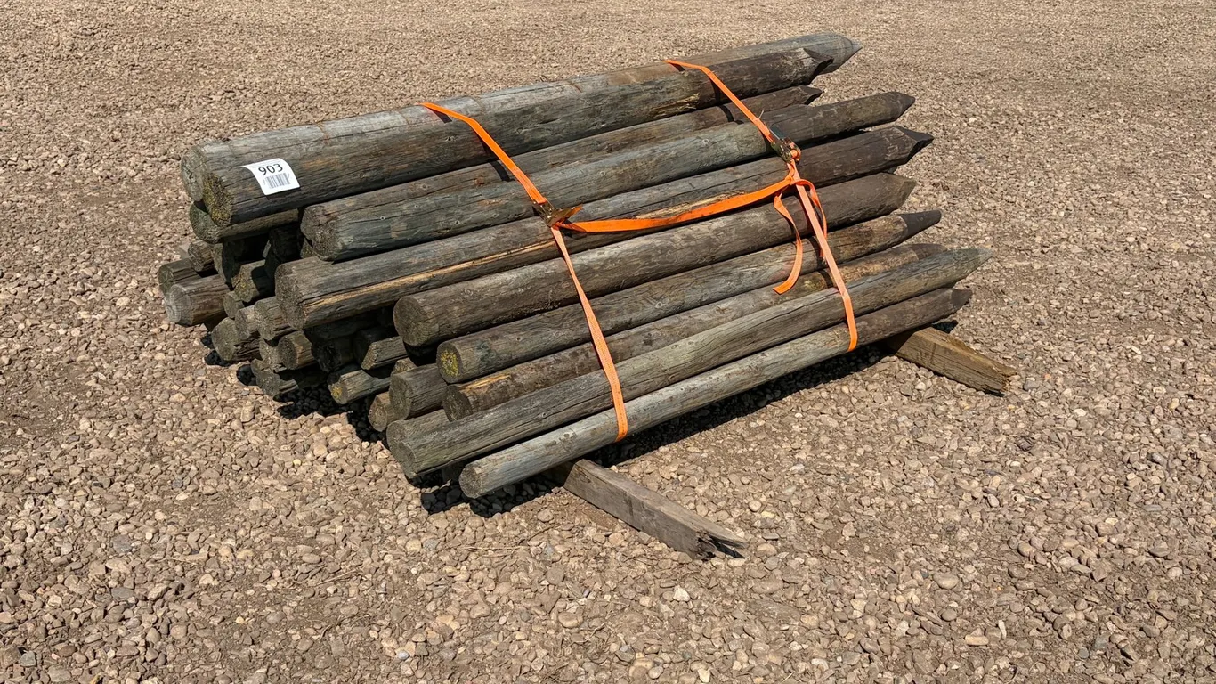 Assorted Qty of Fence Posts