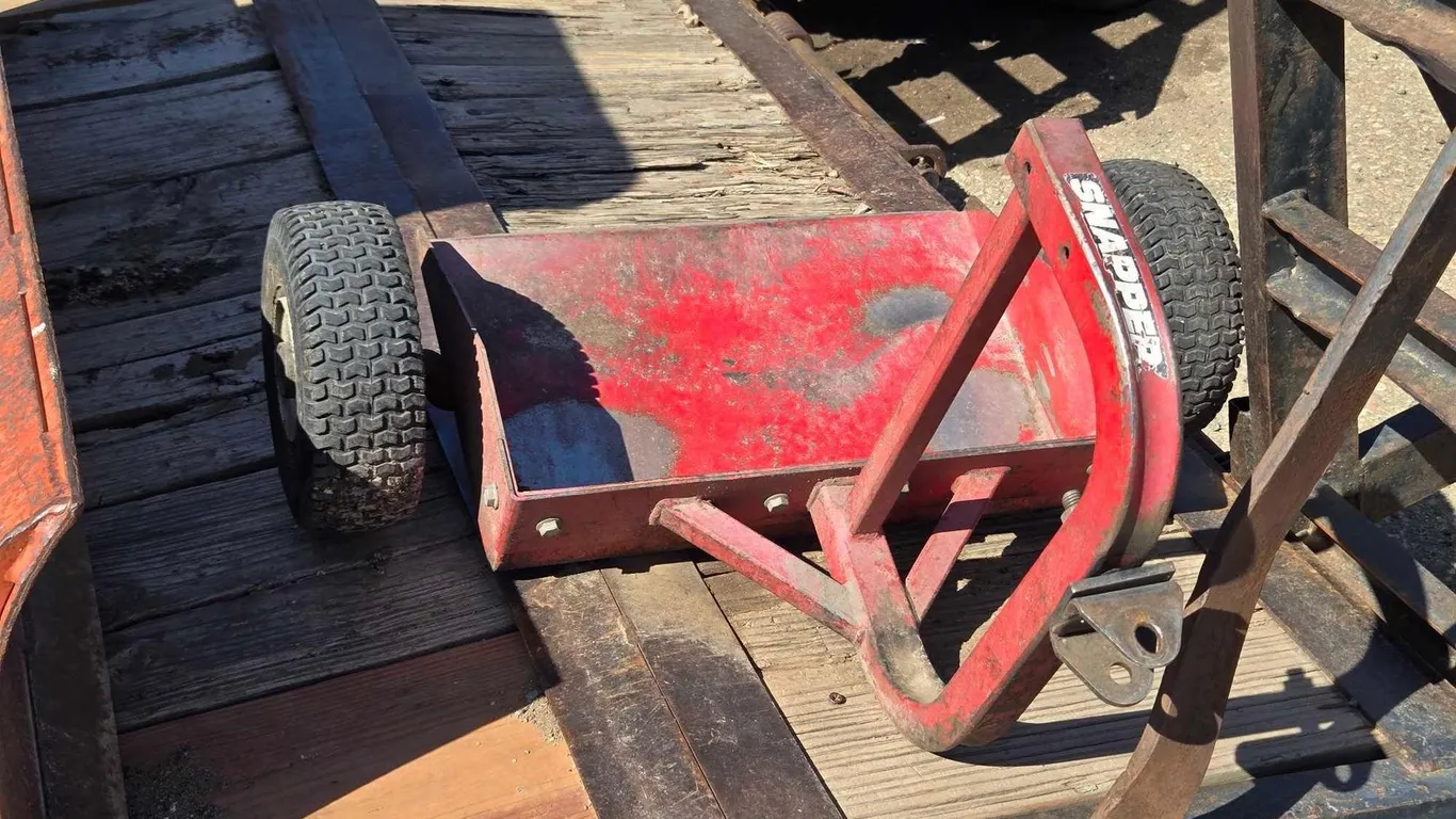 LAWN MOWER RIDE BEHIND ATTACHMENTS, QTY (3)