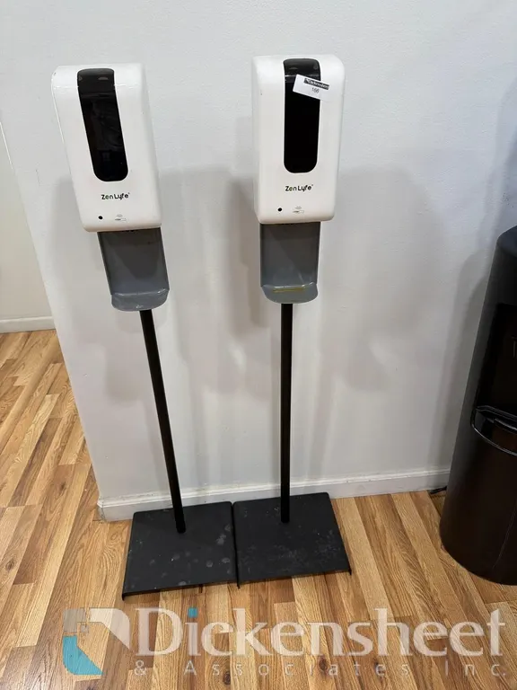 (2) HAND SANITIZER STATIONS