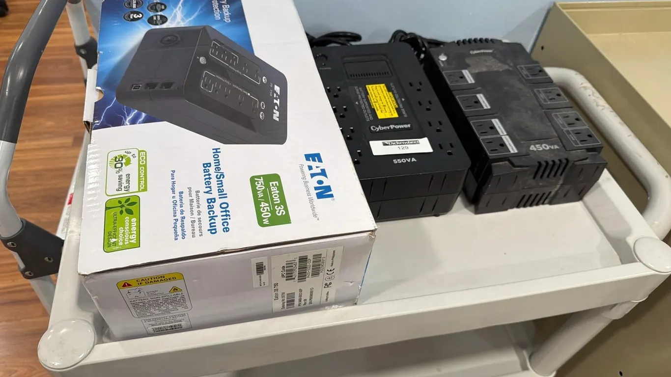 LOT OF (3) POWER BACKUP UNITS