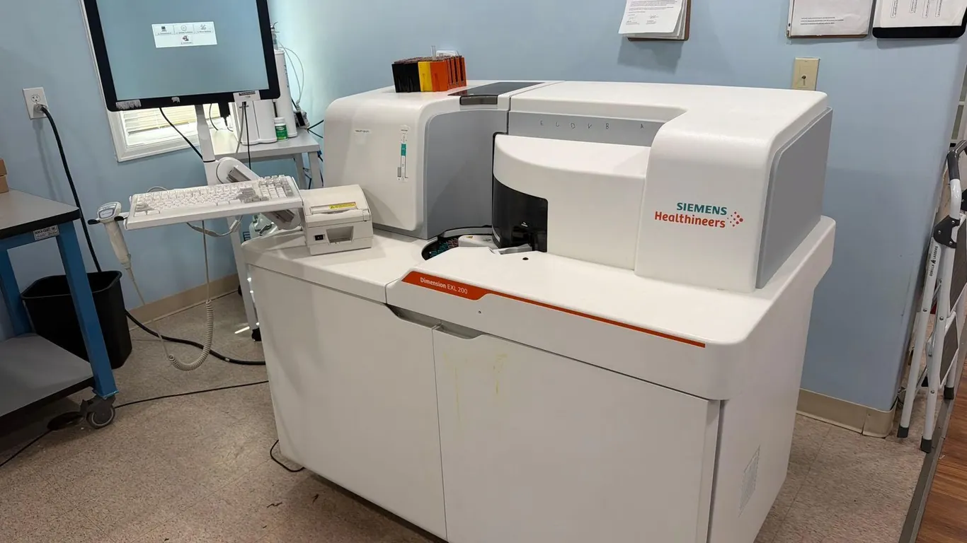 SIEMENS DIMENSION EXL200 CHEMISTRY AND IMMUNOASSAY
