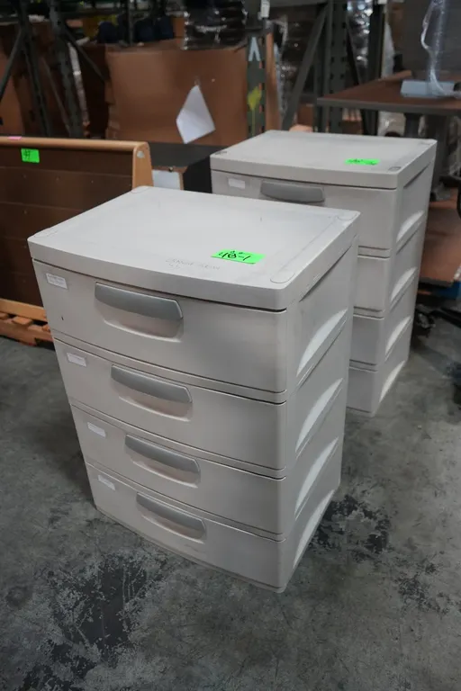 Plastic 4-Drawer Cabinets