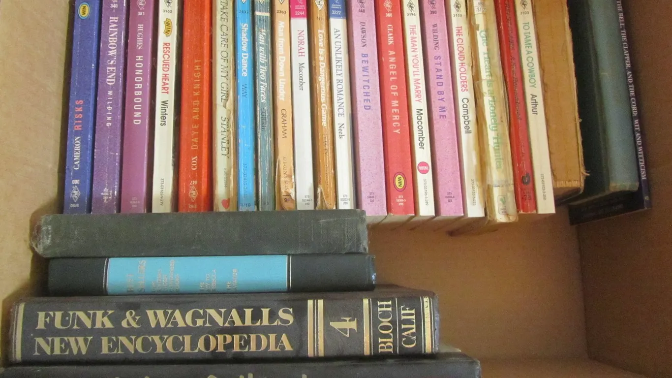Box Of Assorted Books