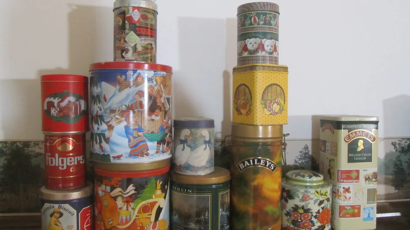 Lot Of Assorted Tins