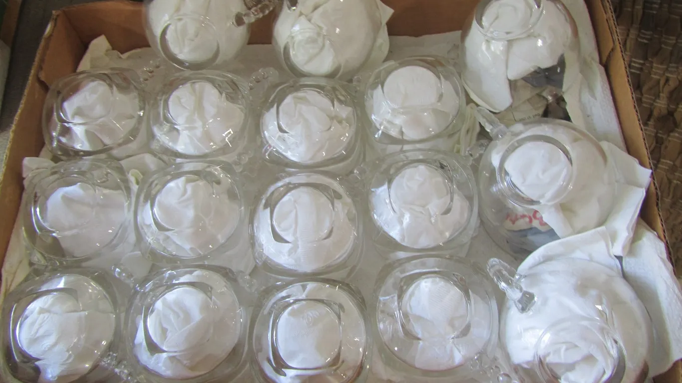 Lot Of Glass Cups
