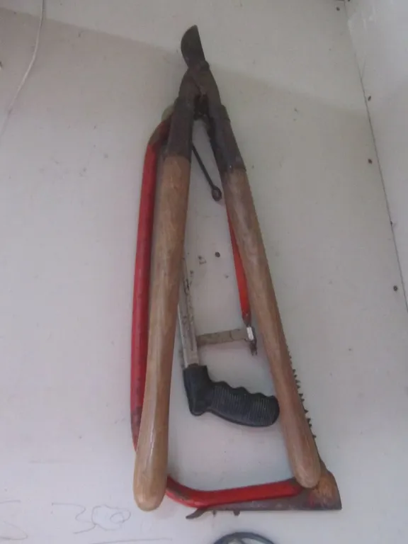 Loppers, Hack Saw, And Bow Saw