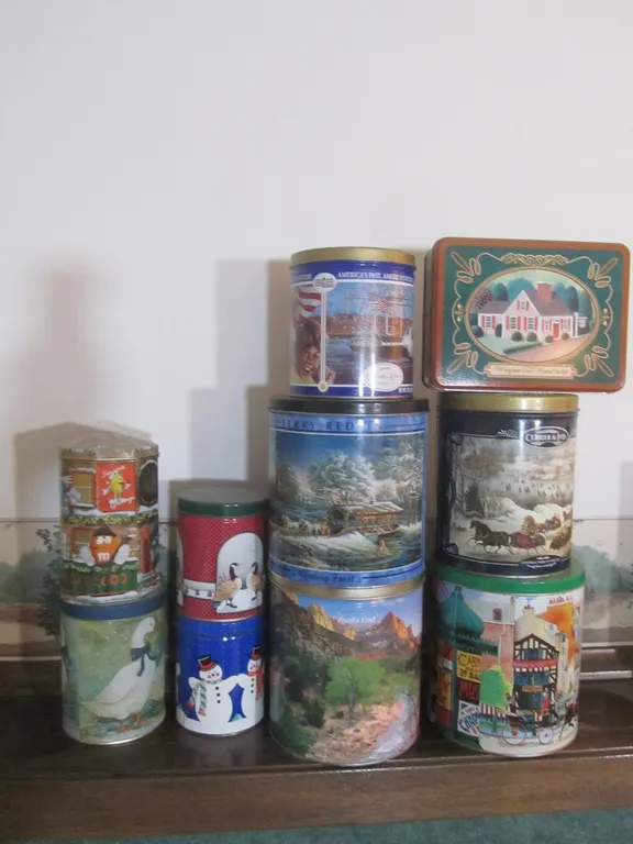 Lot Of Assorted Tins