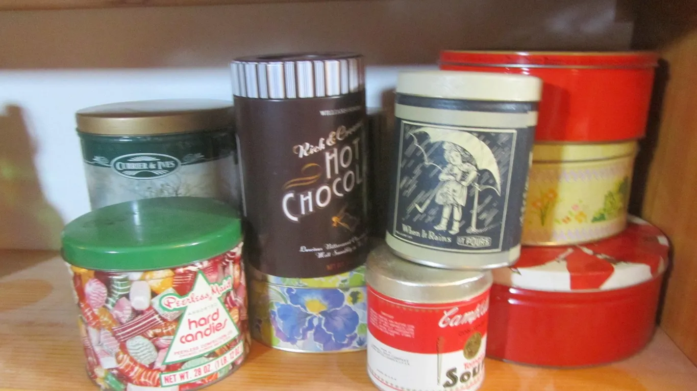 Lot Of Assorted Collectible Tins