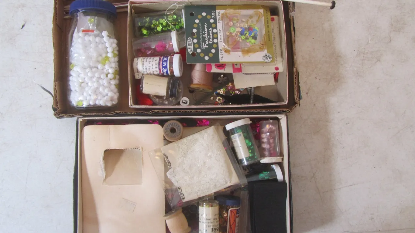Lot Of Assorted Craft Supplies