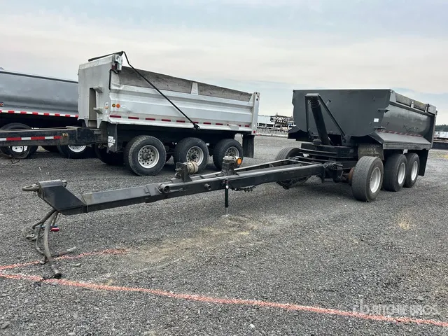 2000 Beall Tri/A Turntable Pup Dump Trailer