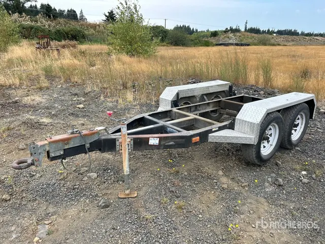 2007 Triton Corporation 8 ft T/A Generator Trailer