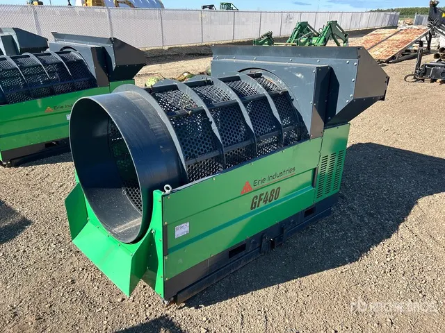 2025 Erie Industries GF480 Rotary Drum Trommel Screen