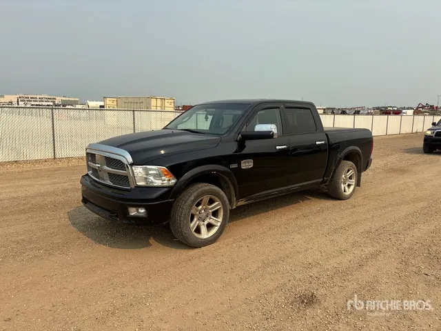 2012 Dodge 1500 Laramie Longhorn 4x4 Crew Cab Pickup