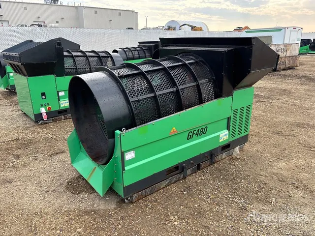 2025 Erie Industries GF480 Rotary Drum Trommel Screen