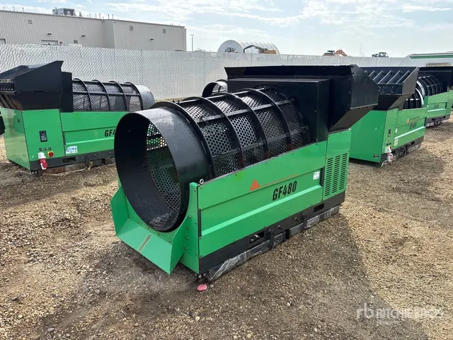 Erie Industries GF480 Rotary Drum Trommel Screen