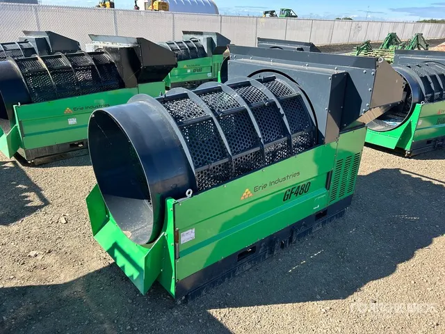 2025 Erie Industries GF480 Rotary Drum Trommel Screen
