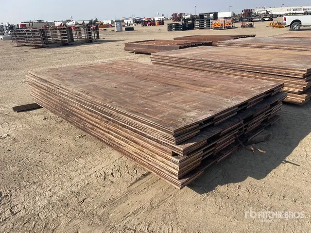 Quantity of (8) Wood Access Rig Mats