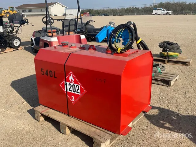 Westeel 540 L Skid Mounted Steel Fuel Tank