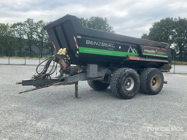 2018 Benzberg TX24 T/A End Dump Trailer