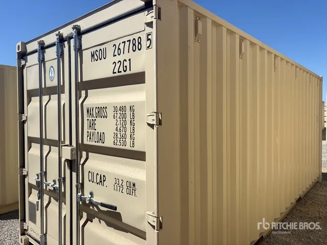 2026 20 ft Standard Storage Container