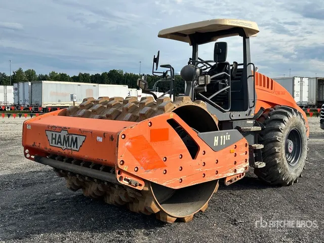 2015 Hamm H11IX P Padfoot Drum Compactor