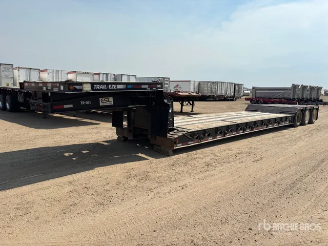2006 Trail-Eze TE100DG Tri/A Removable Gooseneck Lowboy Trailer