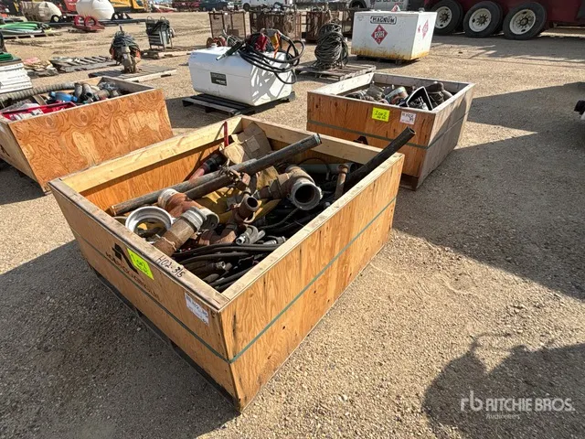 Camlocks, pipe wrenches, sledge hammers, pry bars.