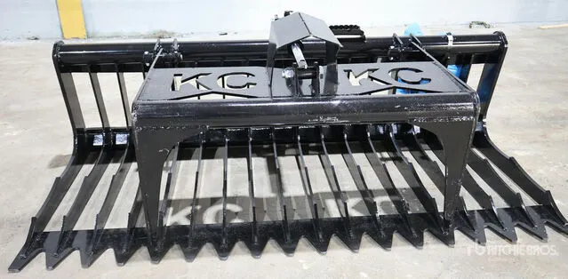 2025 Kit Containers QT-SG-S76-V3 76 in Skeleton Skid Steer Grapple (Unused)