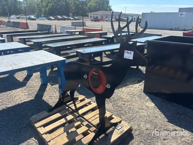 2025 Kit Containers AR500ATDEER Shooting Target