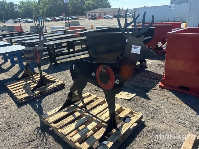 2025 Kit Containers AR500ATDEER Shooting Target
