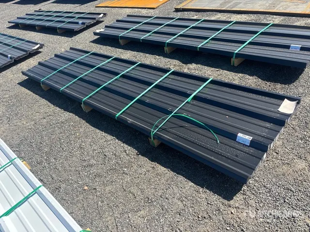 Quantity of (50) 2025 Kit Containers Steel R Panel