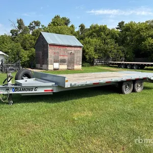 2024 Diamond C 7000 lb 20 ft T/A Equipment Trailer