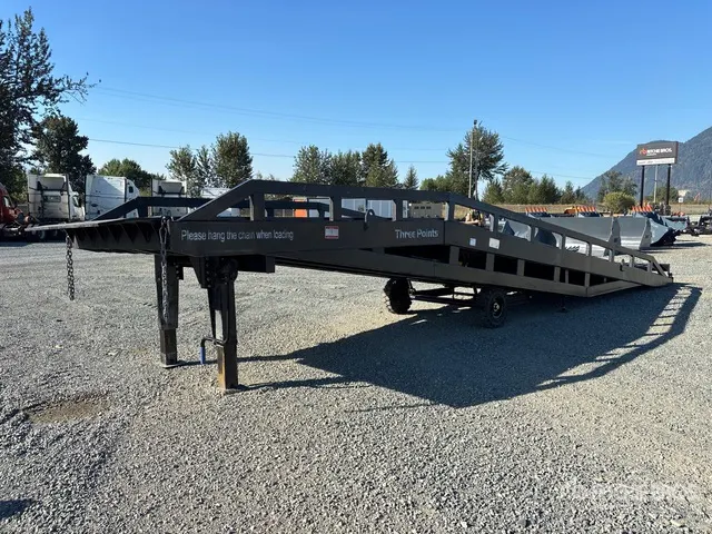 2026 Three Points 20 ton Loading Ramp (Unused)