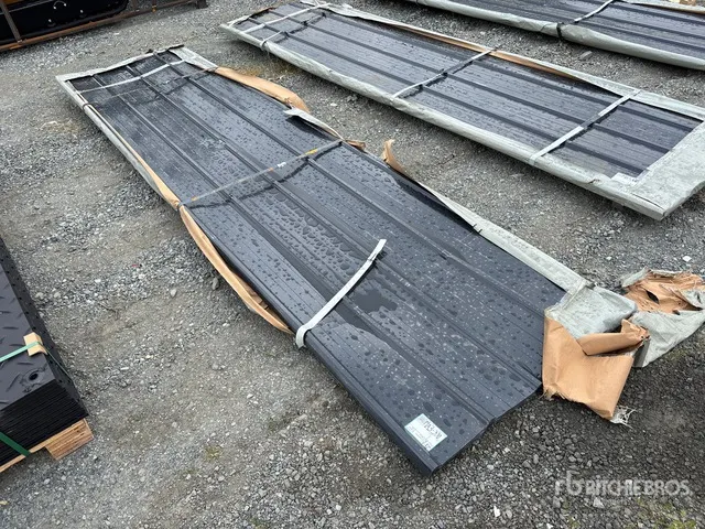 Quantity of (50) 2026 SKLP SKH50 12 ft x 3 ft Sheets Galvalume Steel Siding Roofing (Unused)