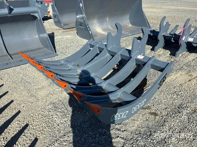 2026 SEC 72 in Excavator Rake - Fits ZX330 (Unused)