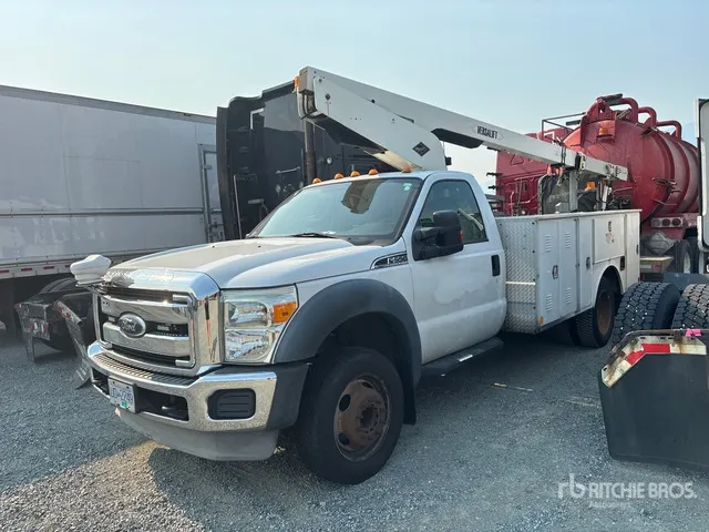 2010 Versalift TEL29N-03 29 ft on 2011 Ford F-550 XLT 4x2 Bucket Truck (Inoperable)