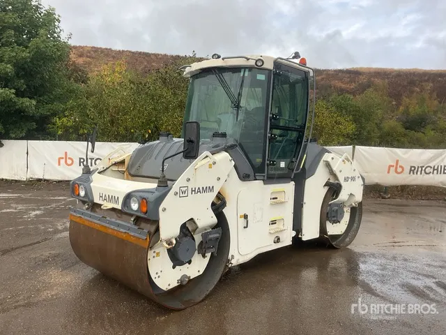 2019 Hamm HD+90iVV Double Drum Roller