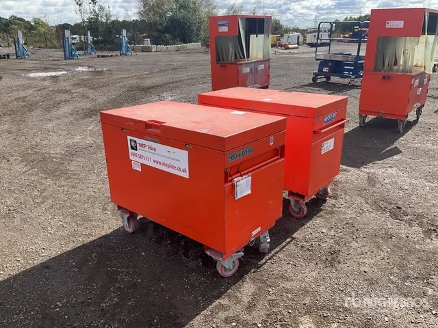 Quantity of (2) Eazytools Tool Vault Small Tool Box