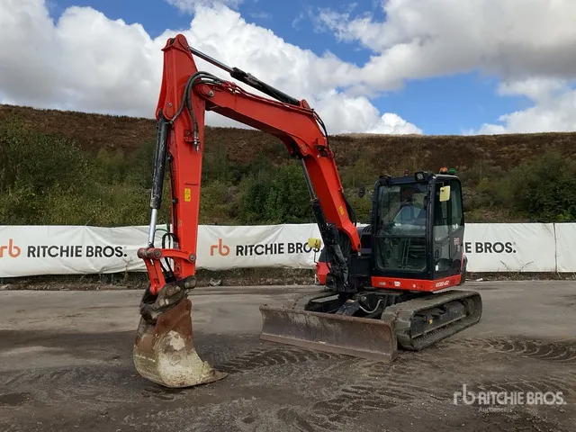 2021 Kubota KX080-4a2 Tracked Excavator