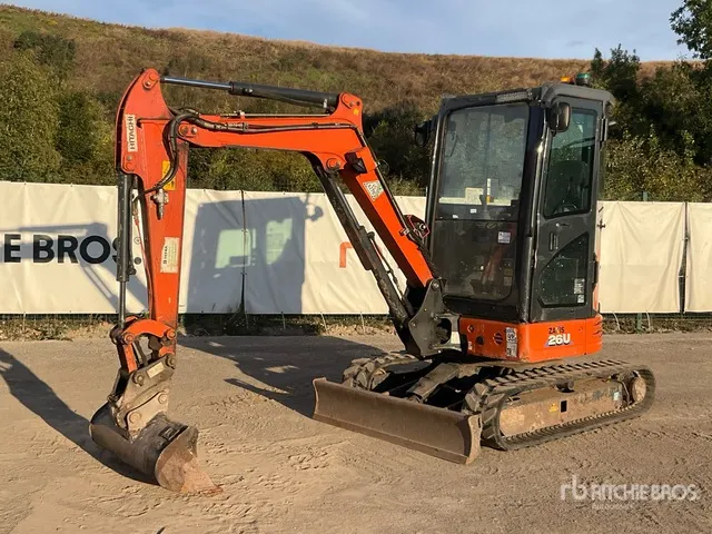 2022 Hitachi ZX26U-6 Mini Excavator