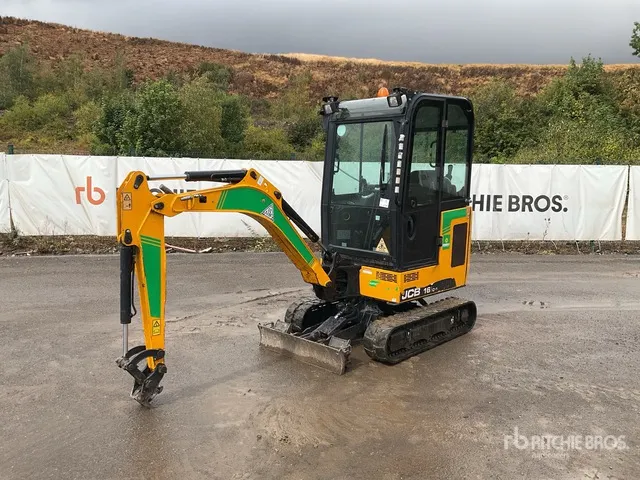 2020 JCB 16C-1 Mini Excavator