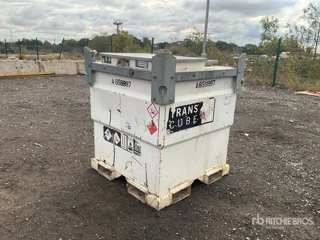 2014 Western 10TCG 910 L Skid Mounted Steel Diesel Fuel Tank