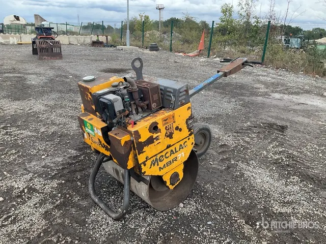 Mecalac MBR71 Walk Behind Roller