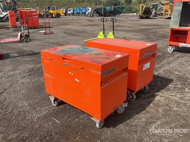 Quantity of (2) Eazytools Tool Vault Small Tool Box