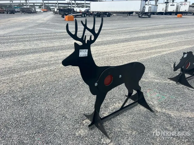 2025 Kit Containers AR500ATDEER Shooting Target (Unused)