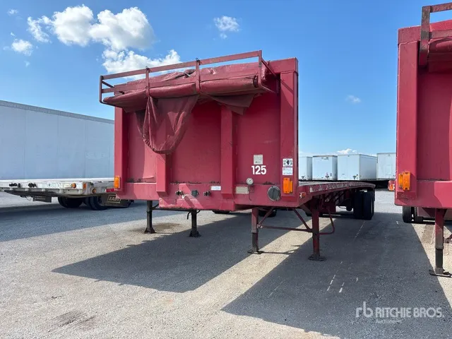 2004 Transcraft TL2000 45 ft T/A Flatbed Trailer