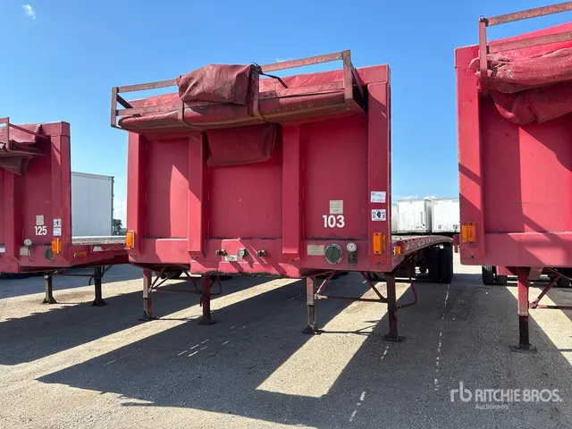 2004 Transcraft TL2000 45 ft T/A Flatbed Trailer