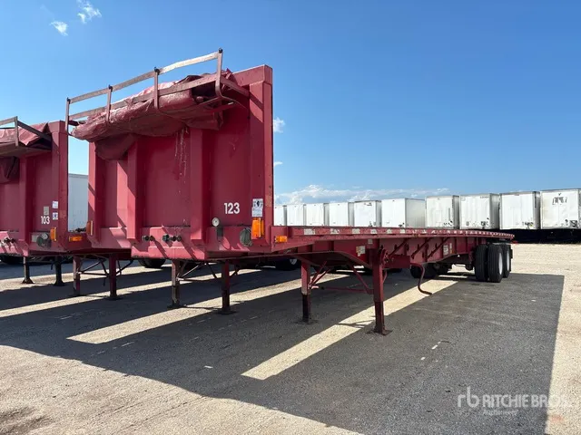 2003 Transcraft TL2000 45 ft T/A Flatbed Trailer