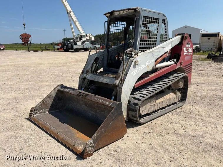 2008 Takeuchi TL140 tracked skid steer loader